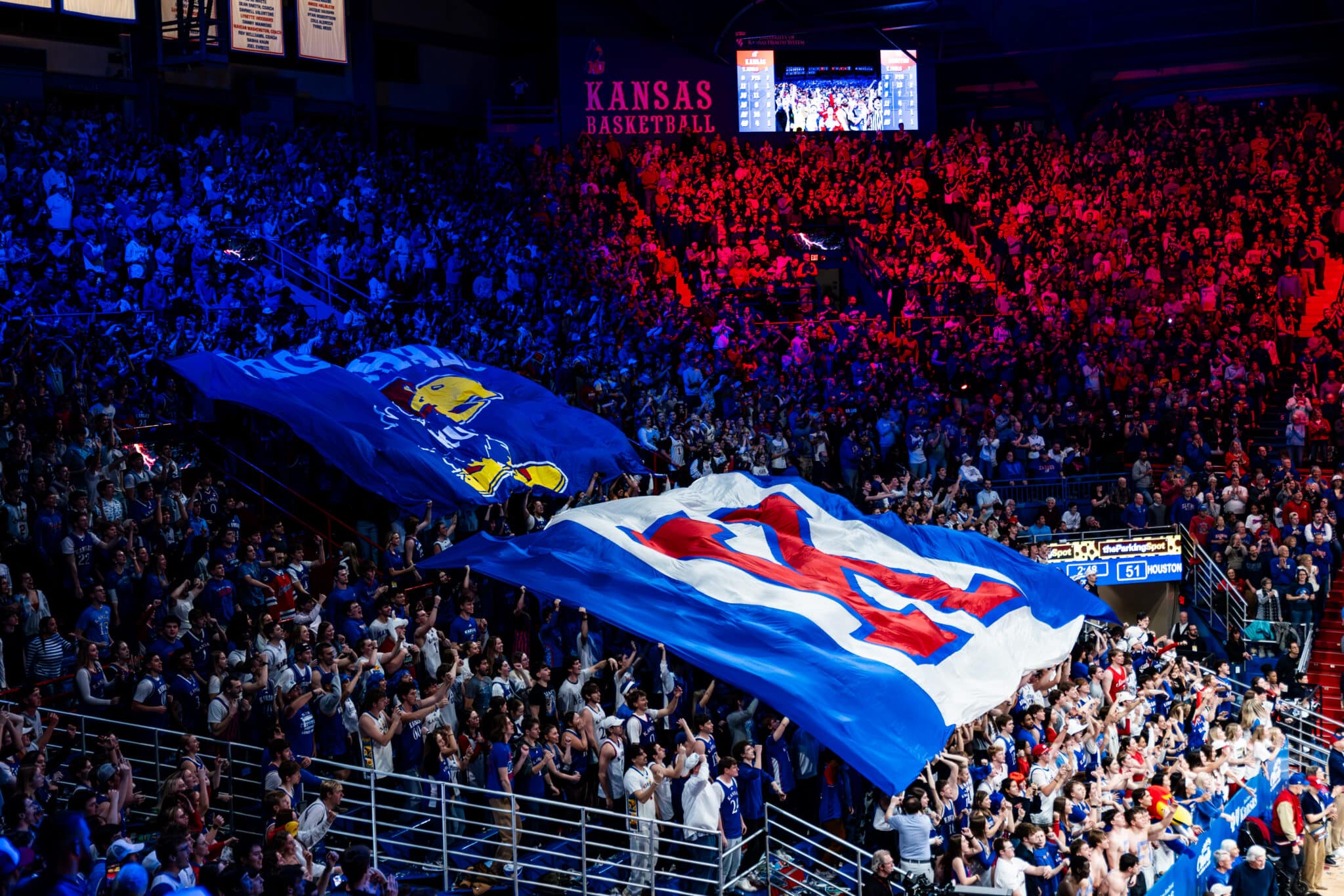 Lawrence, KS – 02.23.2026 – MBB v Houston